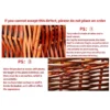 Random Rattan Woven Laundry Basket