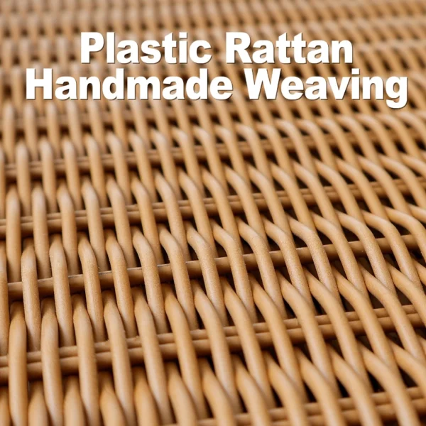 Washable Rattan Laundry Basket with Handle