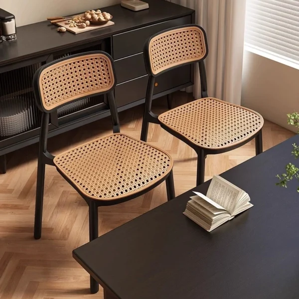 Random Nordic Rattan Outdoor Stackable Chair