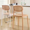 Random Nordic Rattan Outdoor Stackable Chair