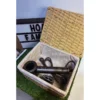 Fabric Lined Rattan Storage Box