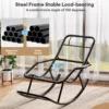 Rattan Rocking Lounge Chair
