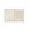 MODA Ivory Rattan Dresser Cabinet