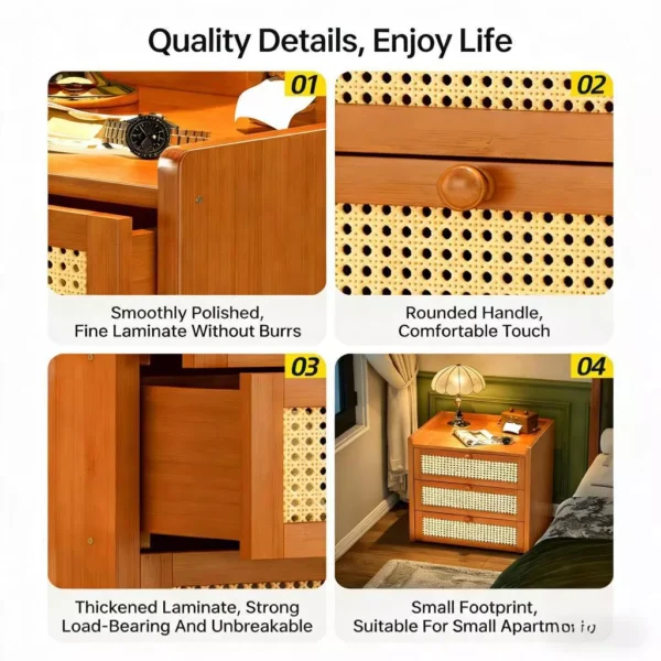 Bedside Table With Drawer