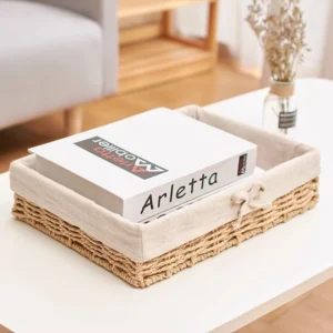 Handwoven Desktop Storage Basket