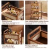 SUNNY Rattan Trolley Cart 35 50CM