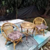 Minimalist Rattan Terrace Chair