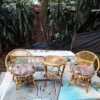 Minimalist Rattan Terrace Chair