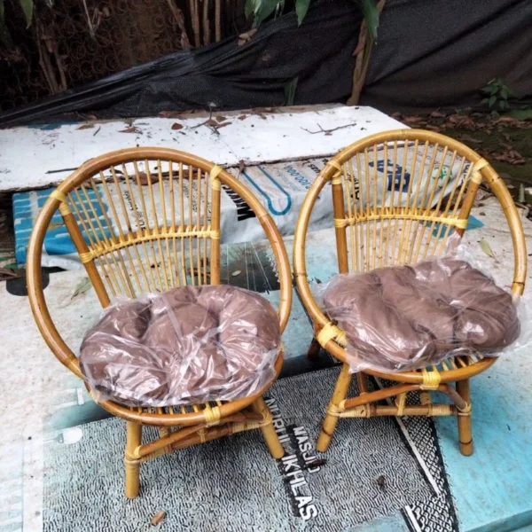Minimalist Rattan Terrace Chair