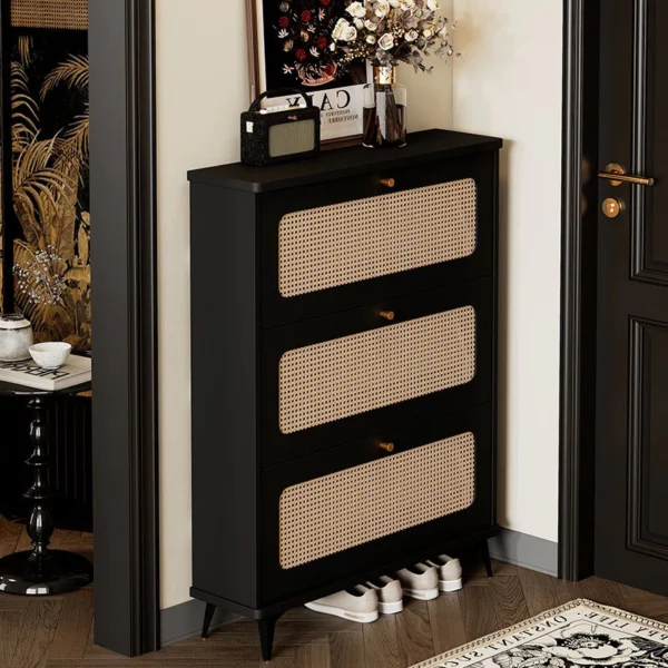 Ultra Thin Flip Shoe Cabinet
