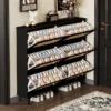 Ultra Thin Flip Shoe Cabinet