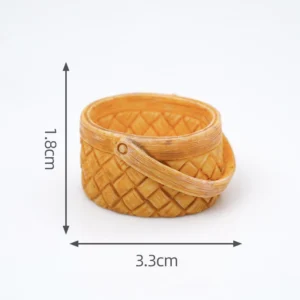 Rattan Bamboo Woven Basket Mini