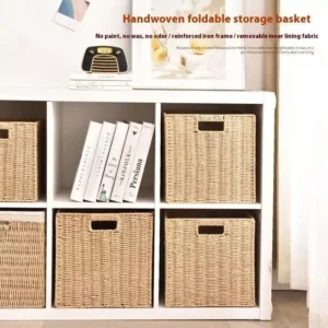 Foldable Woven Storage Basket