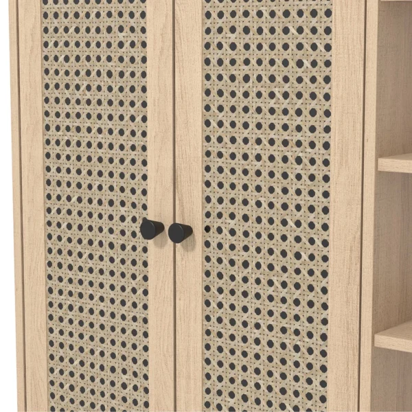 Hansel Rattan Shoe Cabinet